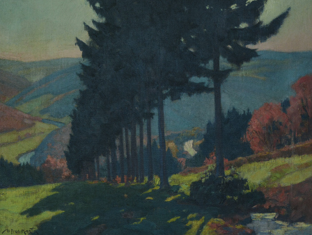 Alfred Martin, Matin d'automne (Amblève).