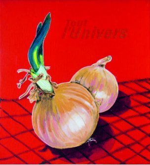 Romain Van Wissen, Tout l'Univers, acrylique sur toile, 26 x 24 cm, 2025