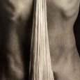 Jean Janssis, Nu au tissu blanc, 1990, tirage (…)