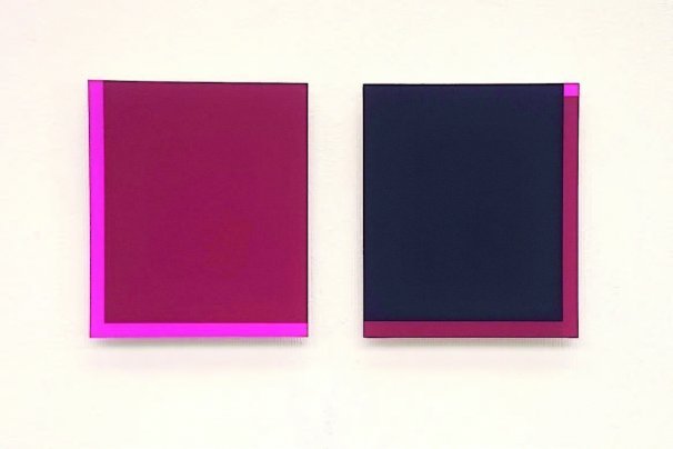 Luigino de Zotti, Diptyque IV, sérigraphie, 24 x 40 cm, 2016